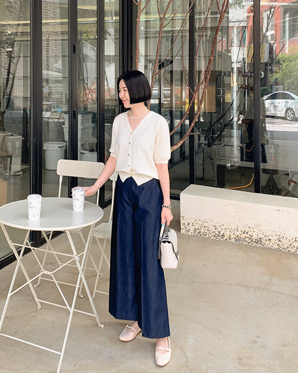 Challang 牛仔色宽松长裤-第 9 部分 ver.