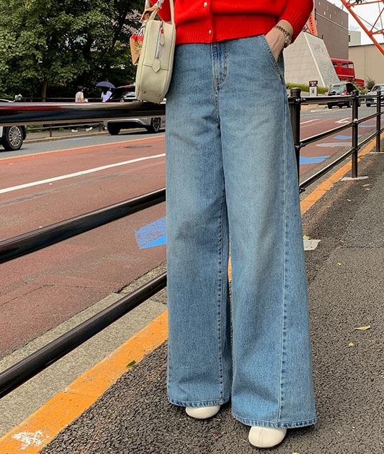 真正的牛仔裤——宽牛仔裤