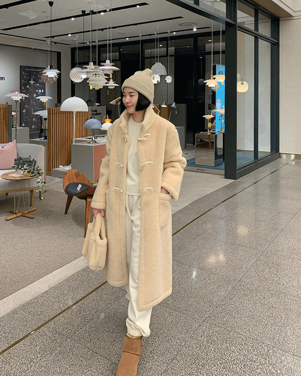 黄油圈圈长连衣裙