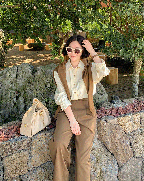 Lemain 口袋棉质衬衫