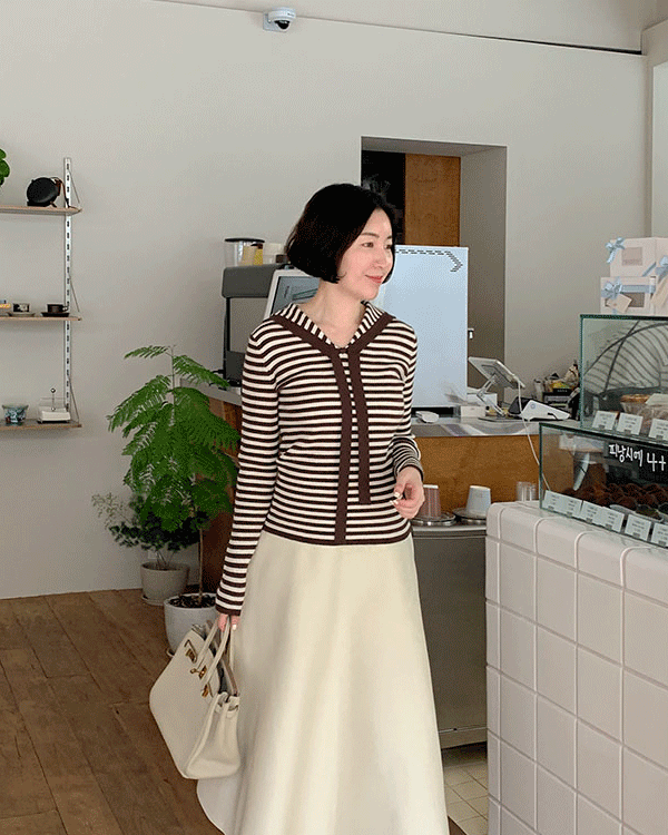 泰式条纹针织衫