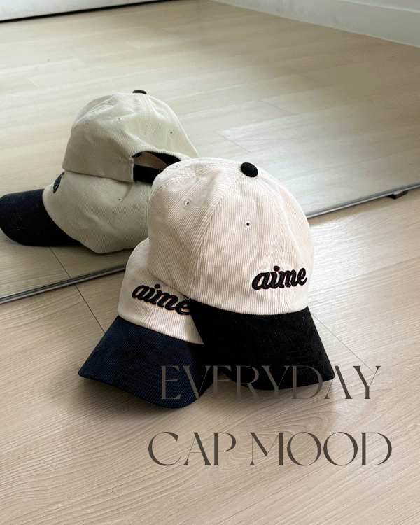 Aim 灯芯绒棒球帽