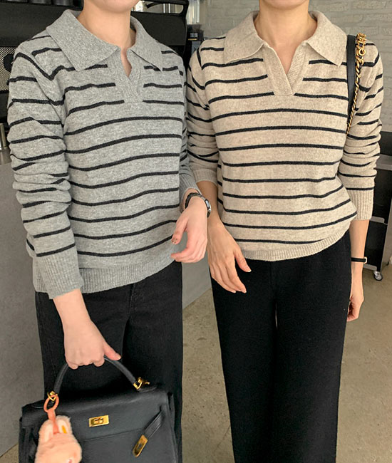 Chloe 领针织衫