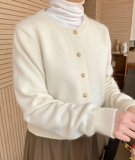 安哥拉金纽扣开口