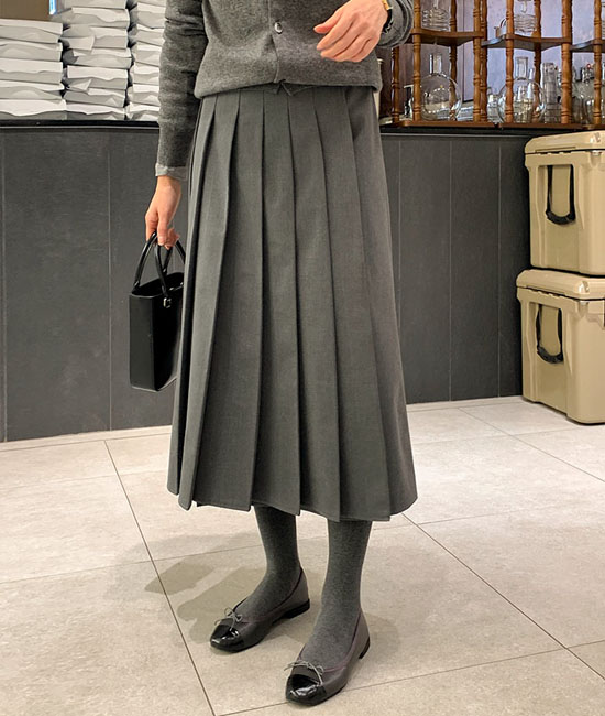 Lemain-Lab 百褶连衣裙