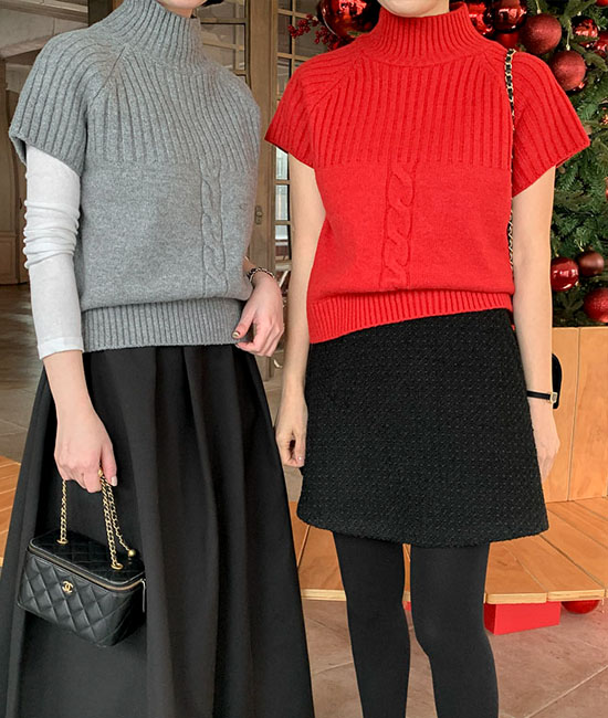 蚂蚁花型针织衫