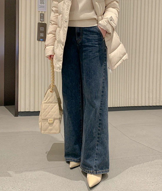 Real Jeans - 弧形牛仔彩色短裤