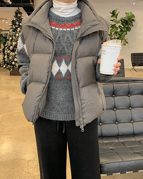 美鸭绒羽衣马甲