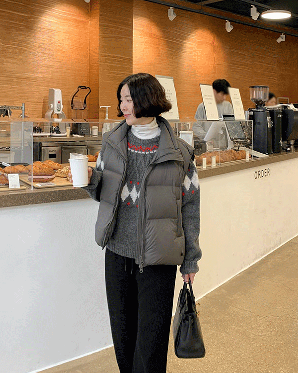 冬季北欧针织衫