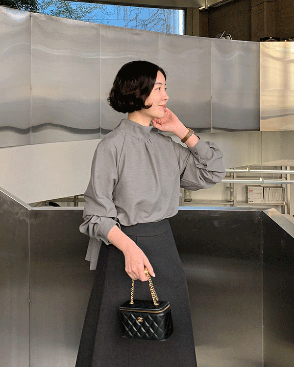 栗色领带（女装）