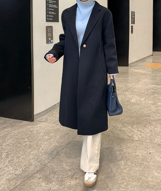 必备羊绒羊皮大衣