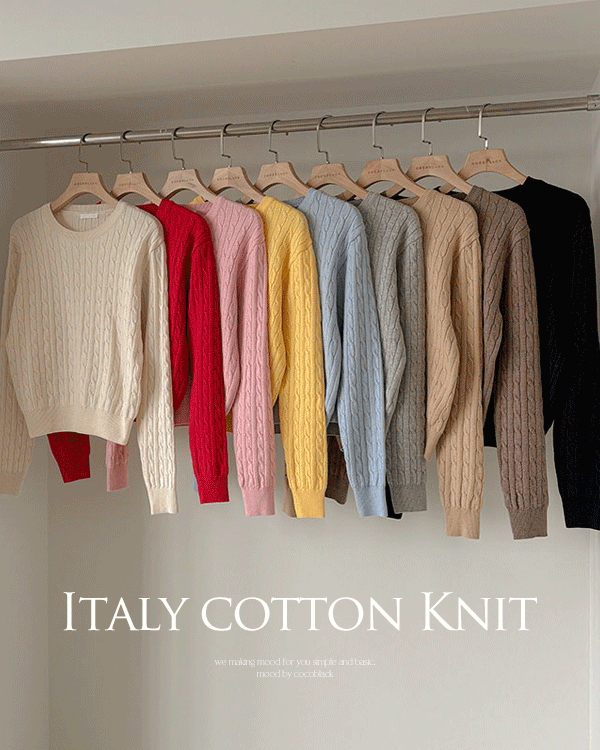 意大利棉花花卉图案