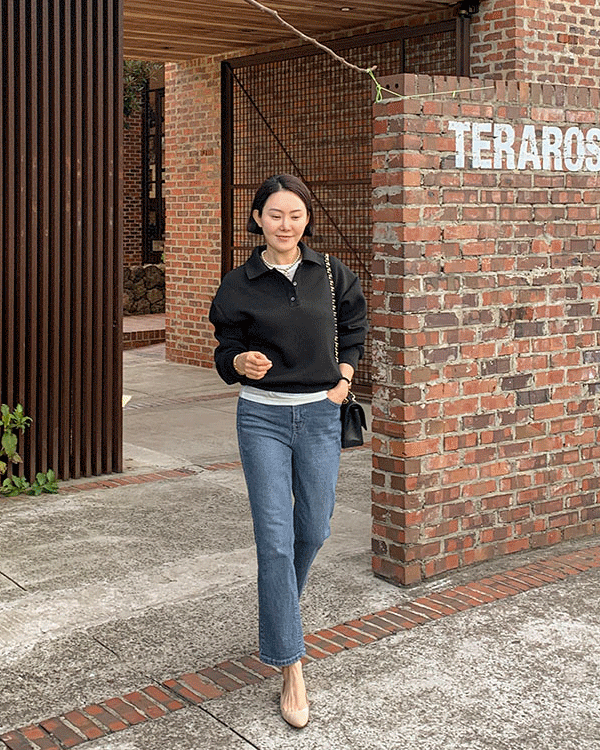 Realjin - 经典直筒牛仔裤