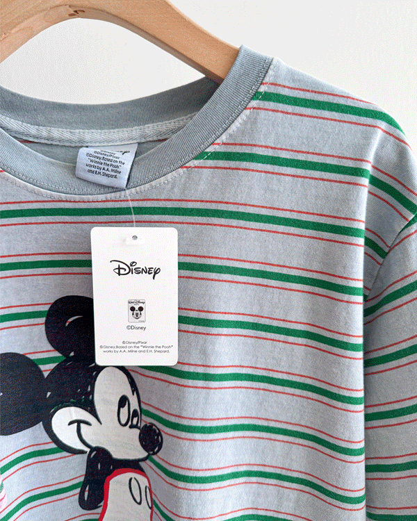 印有米奇图案的短袖T恤