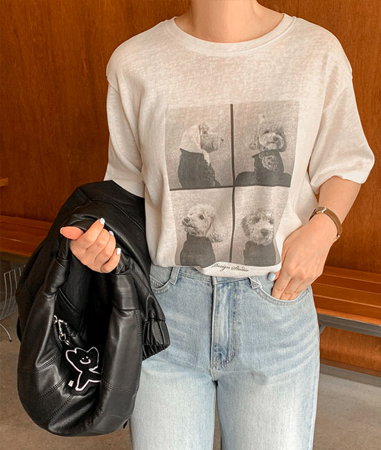 小狗奴隶短袖T恤