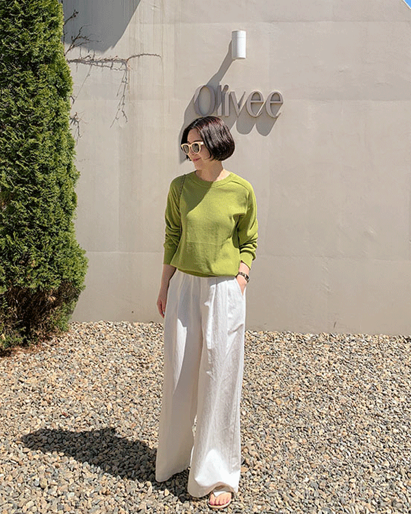 母马褶裥宽短裤