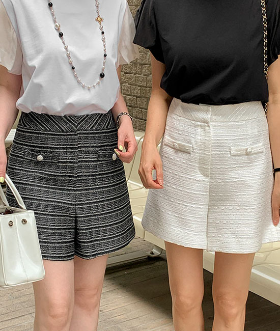 Lemain-Lux 粗体短裤