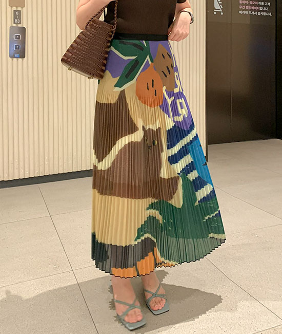 套装百褶裙