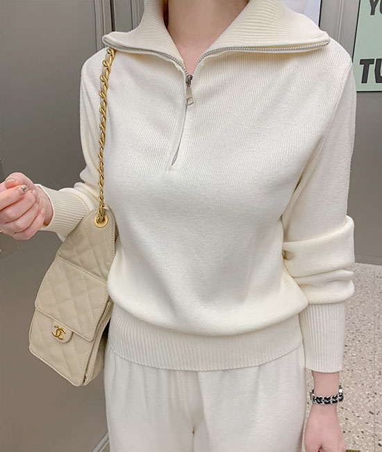 半拉链服装设计