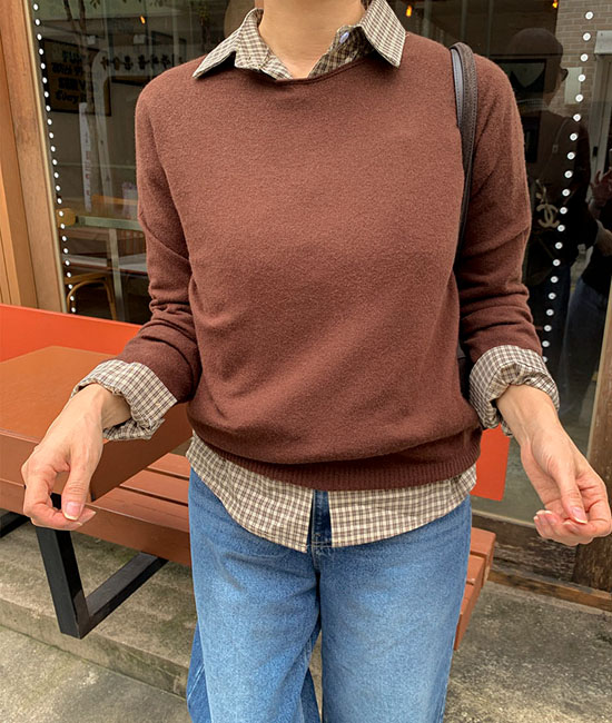 罗纹船领整套服装