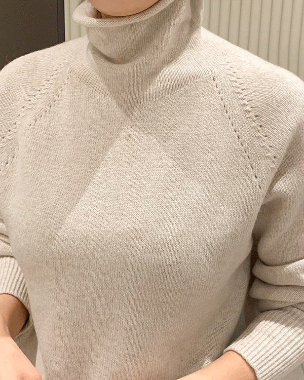 美利奴羊毛整件衣服 Pola 针织衫