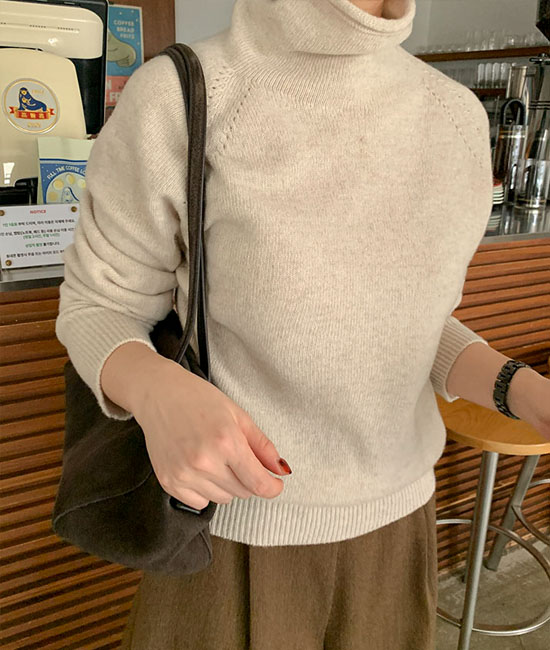 美利奴羊毛整件衣服 Pola 针织衫